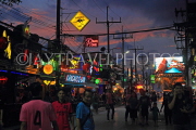 Thailand, PHUKET, Patong area, Bangla Road, street scene at night, THA4145JPL