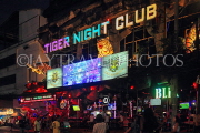 Thailand, PHUKET, Patong area, Bangla Road, street scene at night, THA4148JPL