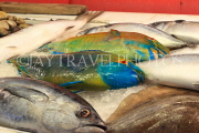 Thailand, PHUKET, Rawai, fishing village, Seafood Market, Parrot Fish, THA3851JPL