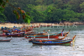 Thailand, PHUKET, Rawai, fishing village, fishing boats, THA3989JPL
