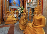 Thailand, PHUKET, Wat Chalong, Pagoda, shrine hall, Buddha statue, THA3930JPL