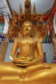Thailand, PHUKET, Wat Chalong, Pagoda, shrine hall, Buddha statue, THA3937JPL