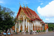 Thailand, PHUKET, Wat Chalong, temple site, Sermon Hall, THA3953JPL