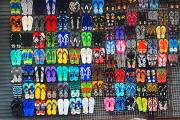 Thailand, PHUKET, colourful slippers for sale, THA4174JPL