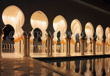 UAE, ABU DHABI, Sheik Zayed Mosque, night view, UAE673JPL