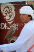 UAE, ABU DHABI, man with Falcon, UAE682JPL