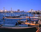 UAE, DUBAI, Dubai Creek, waterfront and Abra water taxis, DUB210JPL