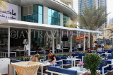 UAE, DUBAI, Dubai Marina, outdoor cafe scene, UAE583JPL