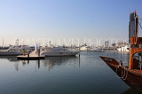 UAE, DUBAI, Festival City Centre, Festival Marina, and dhow, UAE539JPL