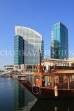 UAE, DUBAI, Festival City Centre area, Intercontinental Hotel, and dhow, UAE449JPL