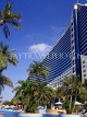 UAE, DUBAI, Jumeirah Beach Hotel and pool scene, DUB245JPL