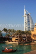 UAE, DUBAI, Madinat Jumeirah and Burj al Arab Hotel, Abra water taxi, UAE349JPL