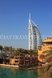 UAE, DUBAI, Madinat Jumeirah and Burj al Arab Hotel, UAE355JPL