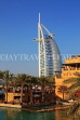 UAE, DUBAI, Madinat Jumeirah and Burj al Arab Hotel, UAE358JPL