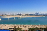 UAE, DUBAI, Palm Jumeirah, Atlantis Hotel beach, view from hotel, UAE344JPL