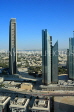 UAE, DUBAI, skyscrapers along Sheikh Zayed Road, UAE416JPL