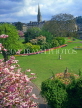 UK, Avon, BATH, Parade Gardens, Spring blossom, BAT314JPL