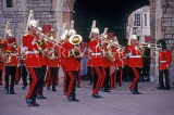 UK, Berkshire, WINDSOR CASTLE, Changing of the Guard, Regimental Band, UK5389JPL