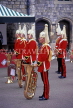 UK, Berkshire, WINDSOR CASTLE, Changing of the Guard, Regimental Band, UK5390JPL