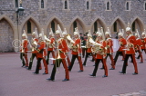 UK, Berkshire, WINDSOR CASTLE, Changing of the Guard, Regimental Band, UK6034JPL