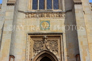 UK, Cambridgeshire, CAMBRIDGE, Great St Mary's Church, entrance facade clock, UK34985JPL