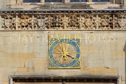 UK, Cambridgeshire, CAMBRIDGE, Great St Mary's Church, entrance facade clock, UK34986JPL