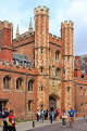 UK, Cambridgeshire, CAMBRIDGE, St John's College, entrance facade, Great Gate, UK34905JPL