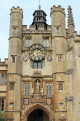 UK, Cambridgeshire, CAMBRIDGE, Trinity College, Great Court, Clock Tower, UK35026JPL