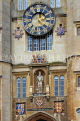 UK, Cambridgeshire, CAMBRIDGE, Trinity College, Great Court, Clock Tower, UK35027JPL