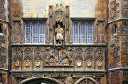 UK, Cambridgeshire, CAMBRIDGE, Trinity College, entrance facade, UK5650JPL