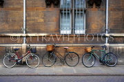 UK, Cambridgeshire, CAMBRIDGE, bicycles with baskets, UK5492JPL