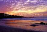 UK, Cornwall, ST IVES, beach, dusk view, UK5186JPL