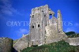 UK, Dorset, Corfe, CORFE CASTLE ruins, UK5094JPL