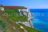 UK, Kent, DOVER, Eastern white cliffs towards Langdon Cliffs, UK6118JPL
