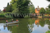 UK, Kent, TONBRIDGE, River Medway and boating, UK13230JPL