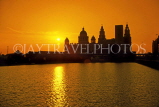 UK, Lancashire, LIVERPOOL, sunrise over Liver buildings, UK5519JPL