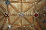 UK, Oxfordshire, OXFORD, Magdalen College, The Cloisters, ceiling detail, UK13023JPL