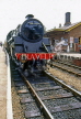 UK, Somerset, steam train at Bishops Lydeard station, UK5818JPL