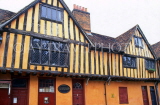 UK, Suffolk, IPSWICH, old half timbered buildings along Silent Street, UK5892JPL