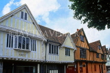 UK, Suffolk, IPSWICH, old half timbered buildings along Silent Street, UK5899JPL