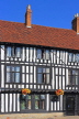 UK, Warwickshire, STRATFORD-UPON-AVON, Chapel Street, half timbered buildings, UK25551JPL