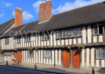 UK, Warwickshire, STRATFORD-UPON-AVON, Church Street Alms Houses, half timbered buildings, UK25546JPL