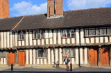 UK, Warwickshire, STRATFORD-UPON-AVON, Church Street Alms Houses, half timbered buildings, UK25547JPL