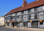 UK, Warwickshire, STRATFORD-UPON-AVON, Falcon Inn, historic half timbered building, UK20258JPL