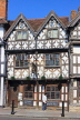 UK, Warwickshire, STRATFORD-UPON-AVON, Garrick Inn restaurant pub, half timbered building, UK20257JPL