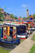 UK, Warwickshire, STRATFORD-UPON-AVON, Narrowboats at riverside, during River Festival, UK25411JPL