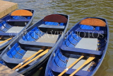 UK, Warwickshire, STRATFORD-UPON-AVON, River Avon, rowing boats for hire, UK25467JPL