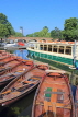 UK, Warwickshire, STRATFORD-UPON-AVON, River Avon, rowing boats for hire, UK25472JPL