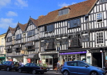 UK, Warwickshire, STRATFORD-UPON-AVON, half timbered buildings, shops, UK25557JPL