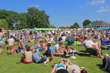 UK, Warwickshire, STRATFORD-UPON-AVON, people gathered during River Festival, UK25417JPL